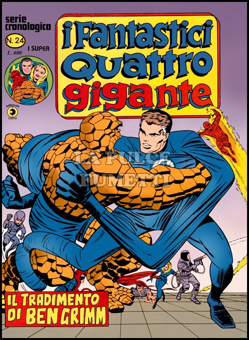 FANTASTICI QUATTRO GIGANTE #    24: IL TRADIMENTO DI BEN GRIMM!